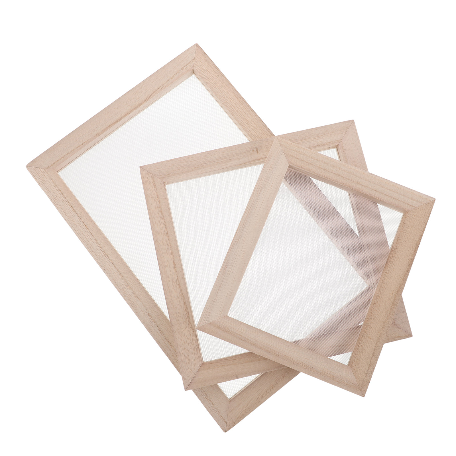 3Pcs Paper Making Frame Kit Wo - Art Craft With Paper 评论和价格