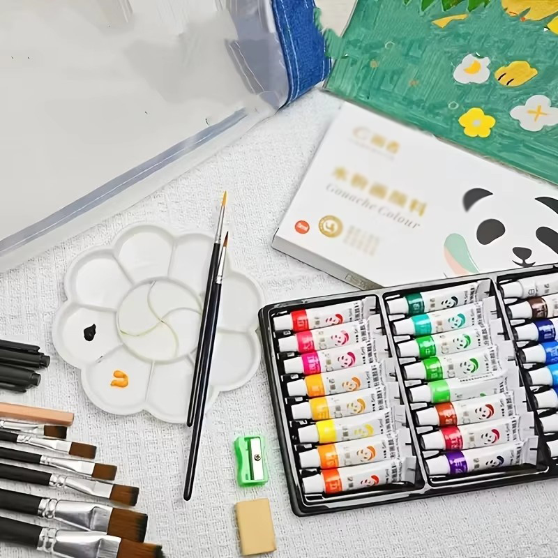 Gouache Paint Set - Artist Gra - Gouache Paint Set 评论和价格
