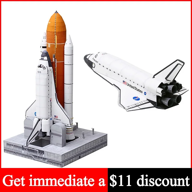 Realistic Version Space Shuttl - Art Craft Cardboard 评论和价格